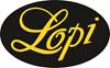 Lopi logo showcasing premium gas fireplace solutions for homes.