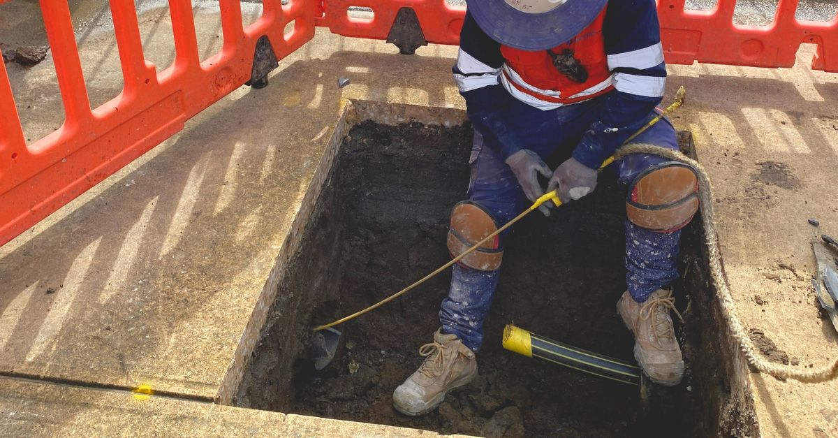 gas connection from main